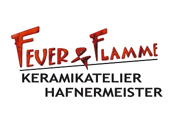 Logo Keramikatelier Feuer u.  Flamme